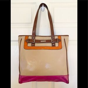 Tri Color Nine West Purse